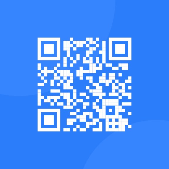 QR code that directs users to frontendmentor.io